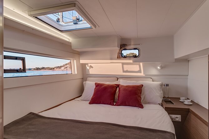 Deluxe Private Boats - 40 ft Catamaran - El Cielo’s clear water and sandbar