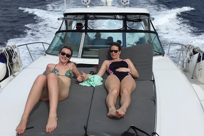 Deluxe Private Boats - 40 ft Sea Ray - Ceviche, tuna, shrimp, and a relaxed boat lunch