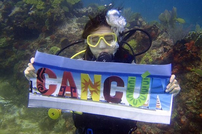 Diving in the Mexican Caribbean for Beginners | 2 Tanks 2 Dives | All Inclusive - The lesson and pool practice before open water