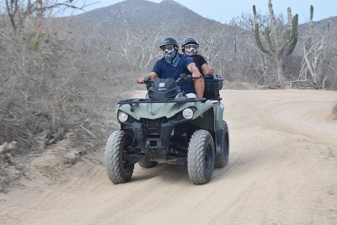Double ATV Migriño Beach & Desert - Who will enjoy this ATV outing most?