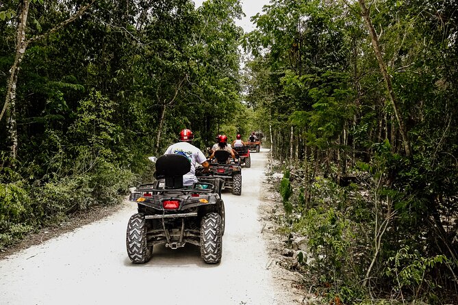 Double Atv Tour In Cozumel And Cenote Jade - El Cedral gives the ride a historic stop