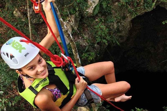Drive an Atv shared, swim in a Cenote and ziplines in the Cancun - Hotel pickup can shape your whole day