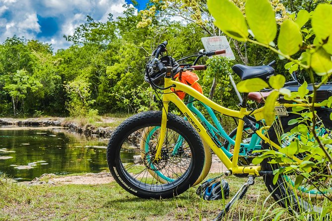 E-Bike Adventure in Cozumel - West Side Ride N' Snorkel - Riding the west side of Cozumel