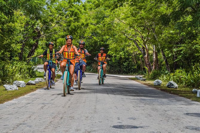 E-Bike Adventure in Cozumel - West Side Ride N' Snorkel - Cenote Aerolito de Paraiso: a quick freshwater pause