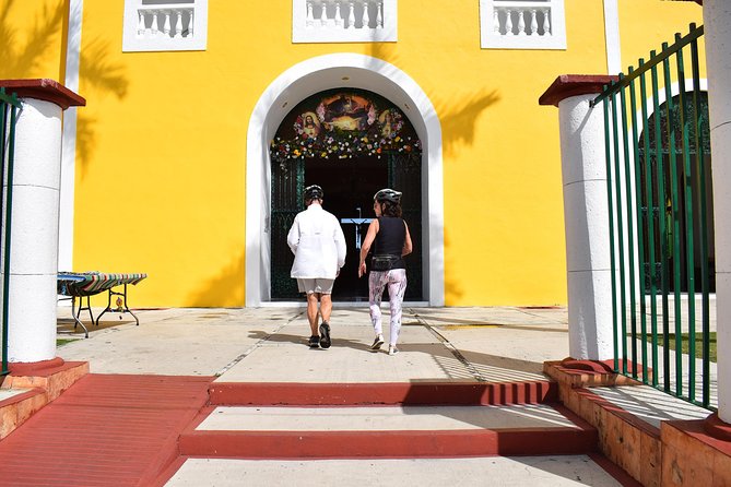 E-Bike City Tour though Cozumel & Taco Tasting Tour - SEDENA, aircraft, monuments, and the black coral stop
