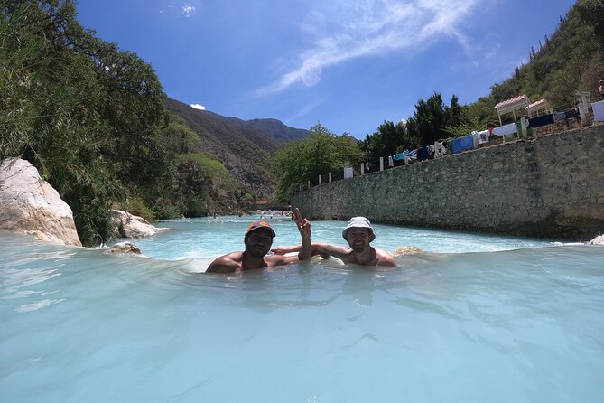 Early & Express Tolantongo Hot Springs - Caves, tunnel, waterfall, and river