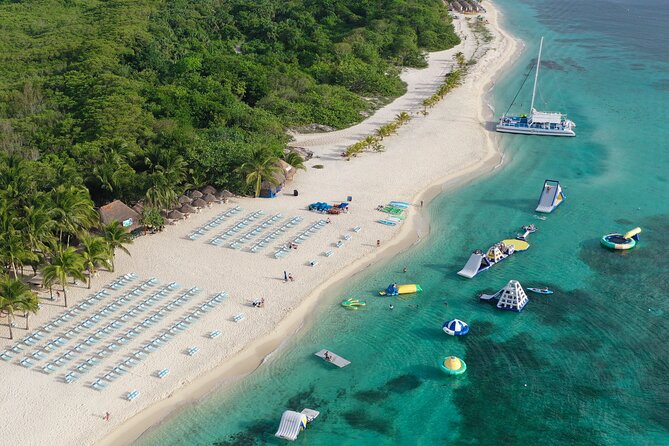 El Cielo, Palancar Snorkel & Beach Party Experience - The private beach party and water park