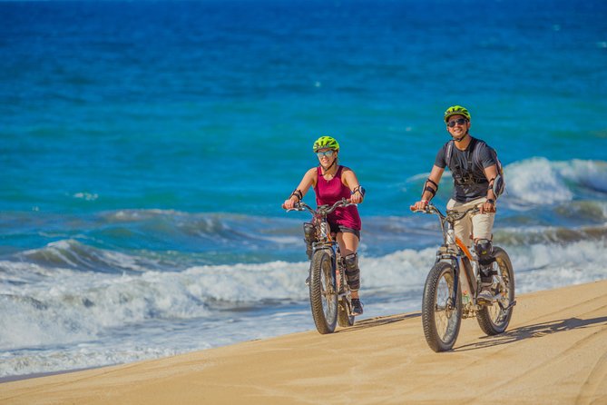 Electric Bike Beach Adventure with Tequila Tasting and Lunch - Desert trails, cactus, and Pacific views