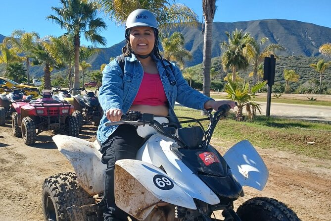 Enesenda Shore Excursion ATV Adventure with Tacos & wine tasting - Gearing up for the 60-minute ATV ride