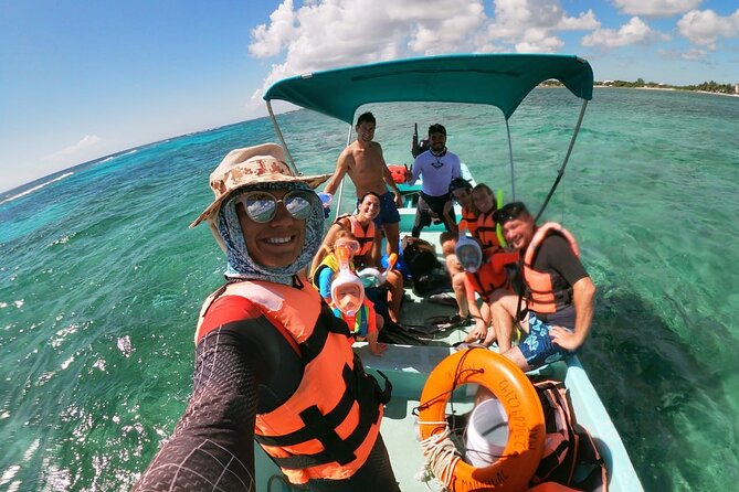 Experience Guided Snorkeling in Costa Maya - Getting fitted with gear and ready for the water