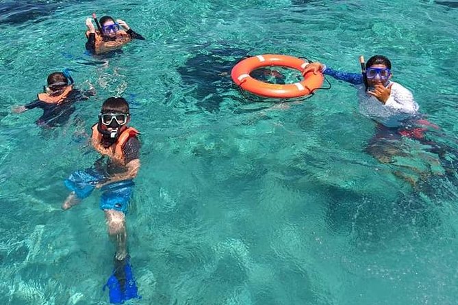 "First Lady" Private Snorkel & El Cielo Sandbar Combo - Lunch onboard is a real part of the value