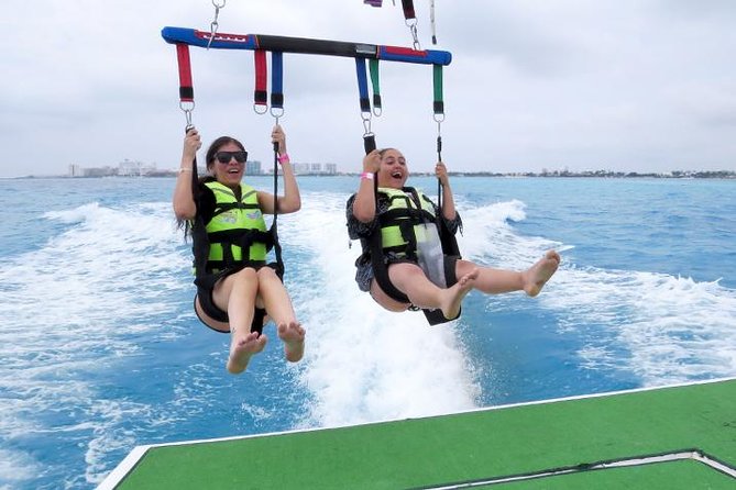 Fly Above Cancun Bay: Parasailing Experience - The best part is the view, not the airtime