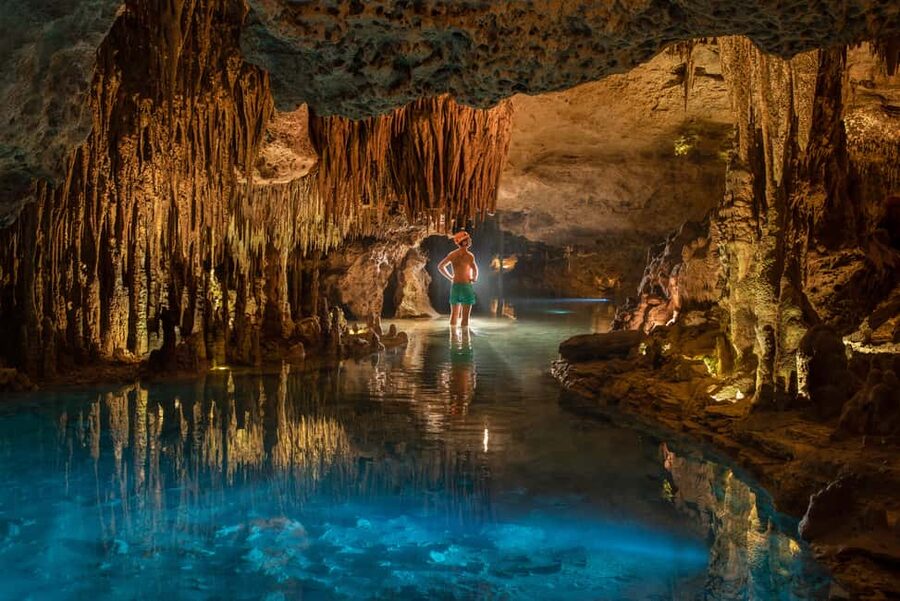 From Cancun: Xplor Park Admission, Full Day - Underground rivers through the cave system