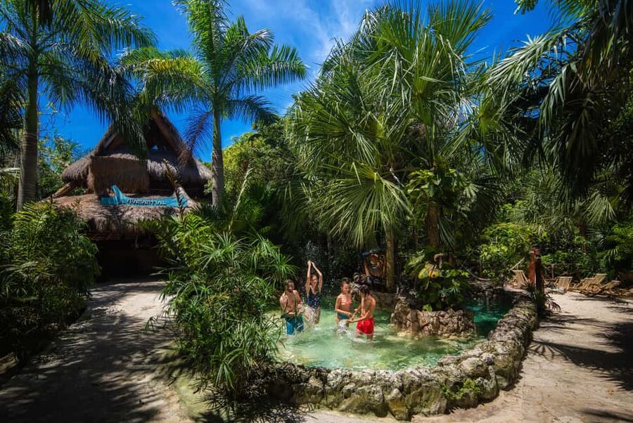 From Cancun: Xplor Park Admission, Full Day - Zip lines above the jungle