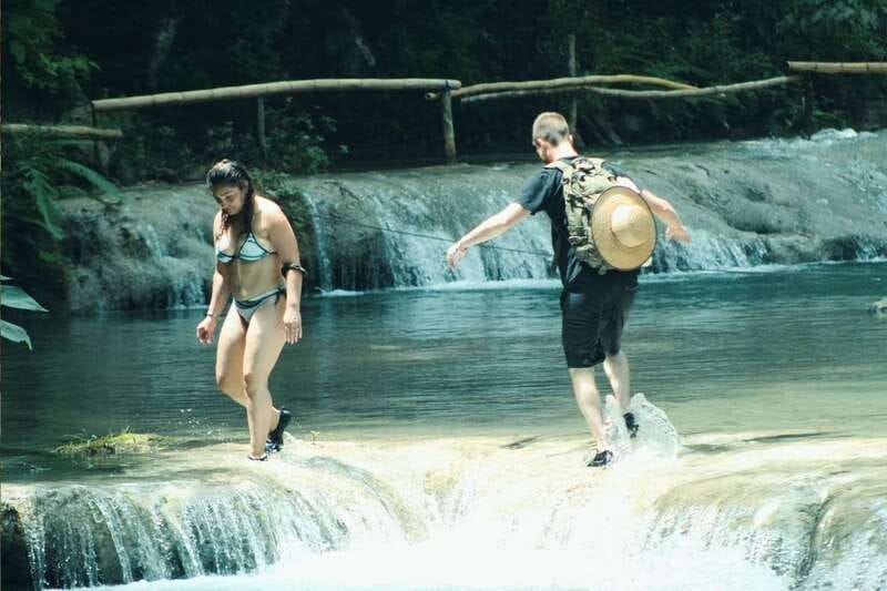 From Huatulco: Magical Copalitilla Waterfalls with Entry - The community market and regional tasting stop