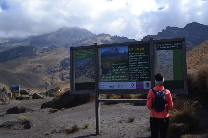 From Mexico City: Hike Iztaccihuatl Volcano with an Alpinist - La Joya marks the start of the serious walking