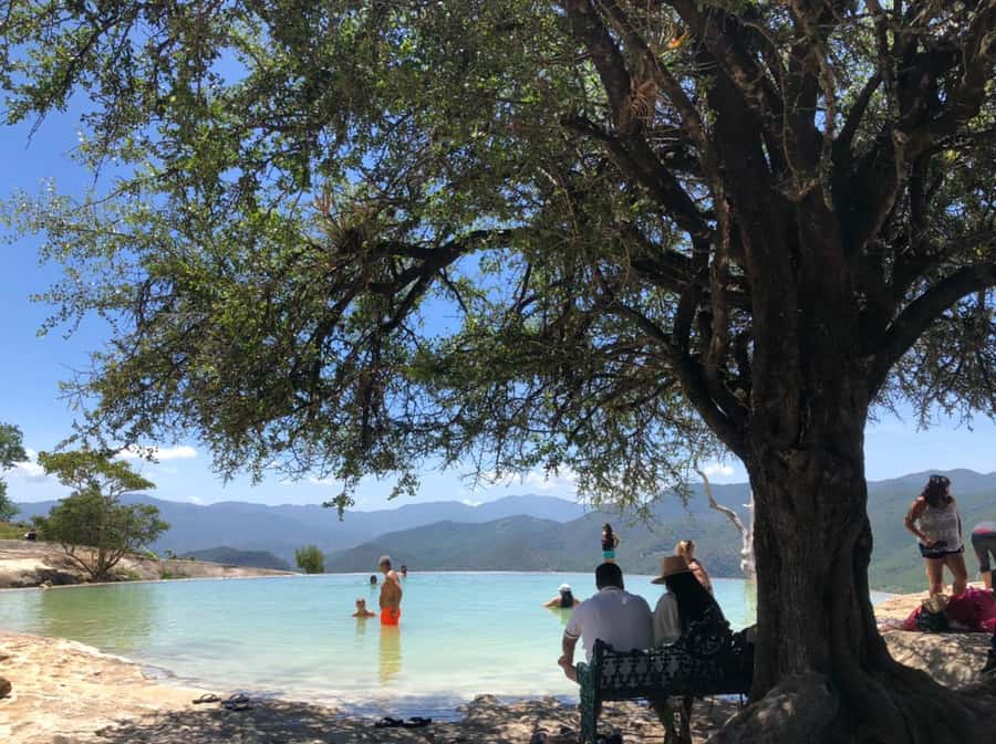 From Oaxaca de Juarez: Hierve el Agua and Mezcal Distillery - Walking among the petrified waterfalls
