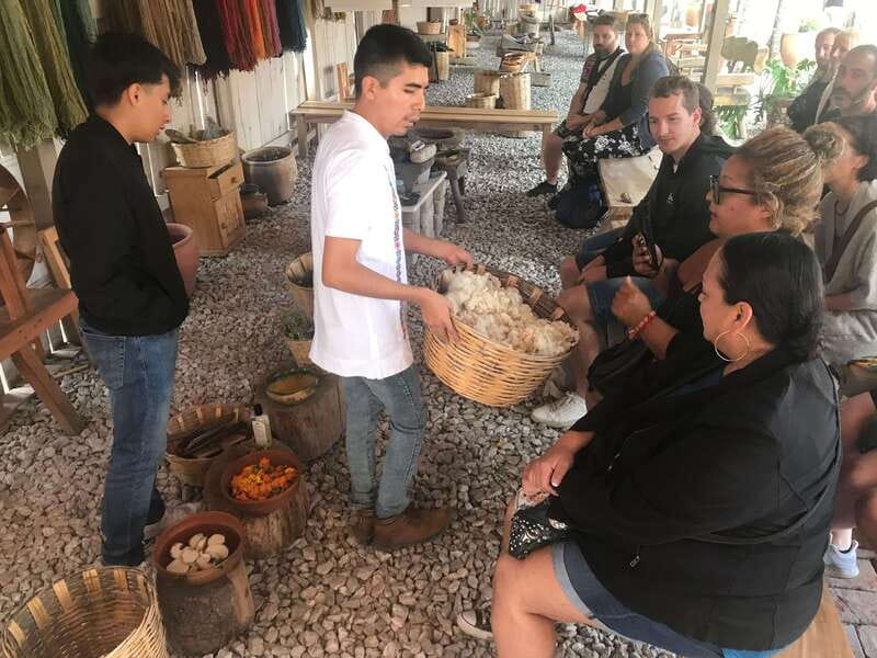 From Oaxaca: Hierve el Agua and Teotitlán del Valle - Mezcal from agave to tasting glass