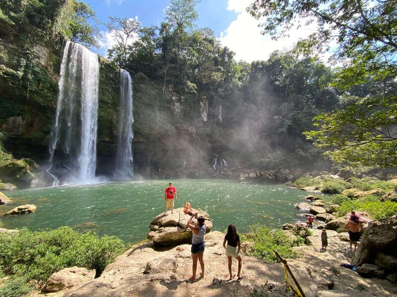 From Palenque: Waterfalls Misol-ha y Agua Azul. - Why visit two very different waterfalls in one day