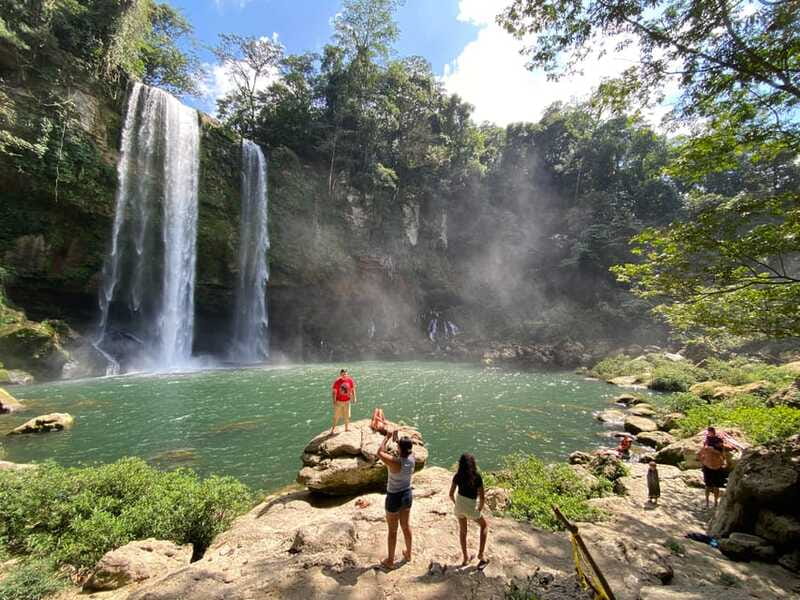 From Palenque: Waterfalls Misol-ha y Agua Azul. - Who will enjoy this outing most