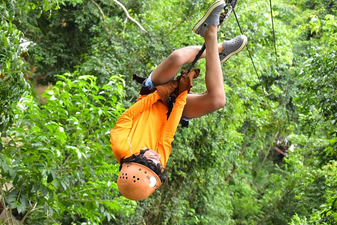 From Playa del Carmen ATV Adventure with Ziplines, Cenote - Tequila tasting, tacos, and the park atmosphere