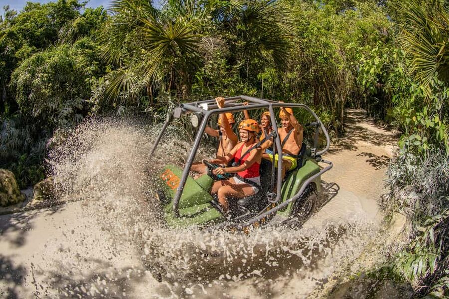 From Playa del Carmen: Xplor Park Admission, Full Day - Zip lines deliver the biggest rush