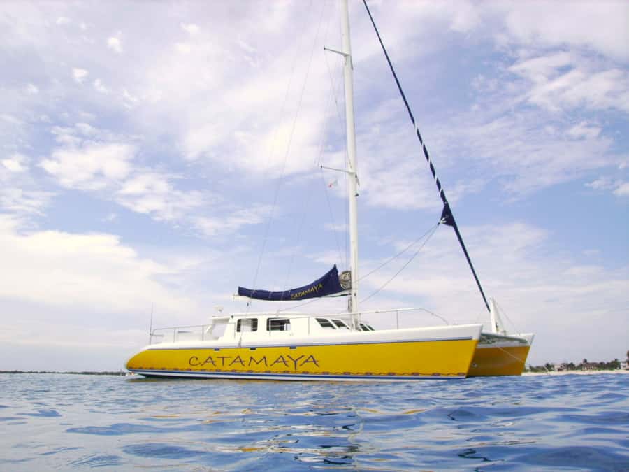 From Puerto Aventuras: Share Catamaran Tour - What the $125 price really covers