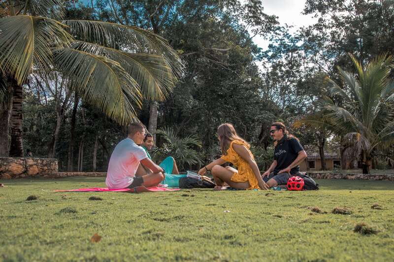 From Riviera Maya: 3 Cenotes Adventure Tour with Lunch - A Mayan family lunch in the jungle