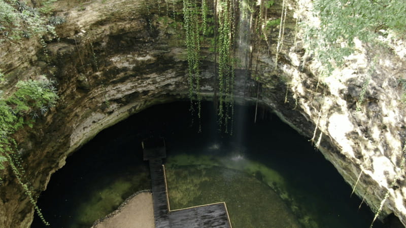 From Riviera Maya: Ek Balam & Cenote Tour w/ Lunch & Pickup - Chichikan Cenote: a cool break after the ruins