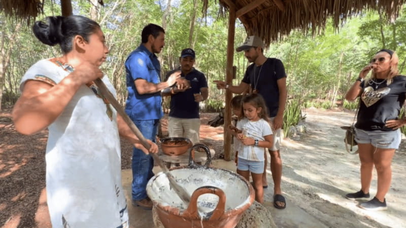 From Riviera Maya: Ek Balam & Cenote Tour w/ Lunch & Pickup - Uayma offers a short, unusual final stop