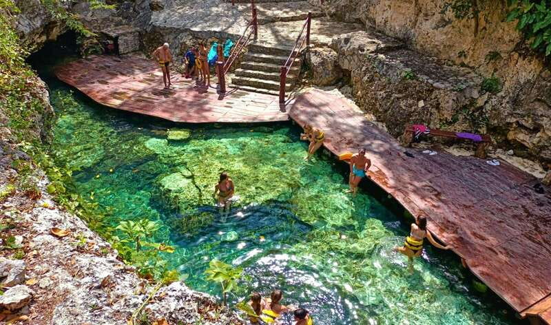 From Tulum: Tulum Ruins and 2 Cenotes Tour - The cenote stop at Canamayte Eco Park