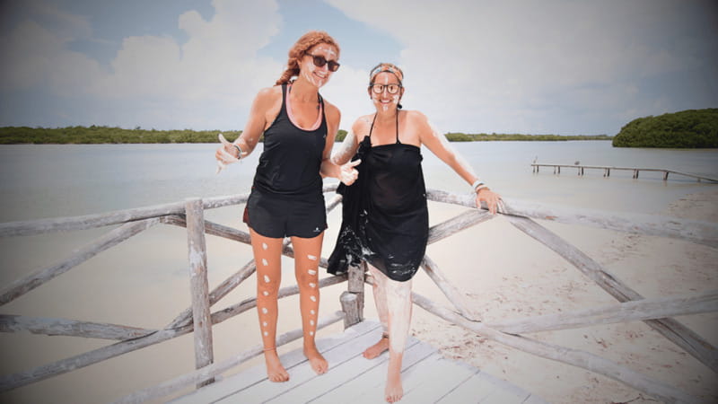 FROM VALLADOLID RIO LAGARTOS + LAS COLORADAS + CENOTE (COLECTIVO TOURISTIC) - Río Lagartos: crocodiles, flamingos, and mangrove water
