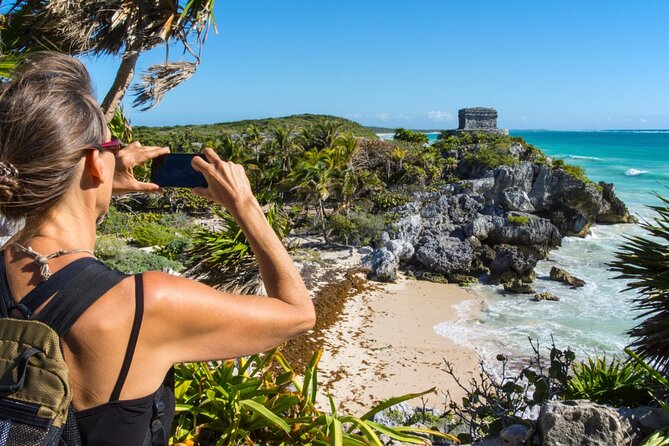 Full Day Tour to Tulum, Cenote Mariposa and Playa del Carmen Eco - Tulum gives the day its historical anchor