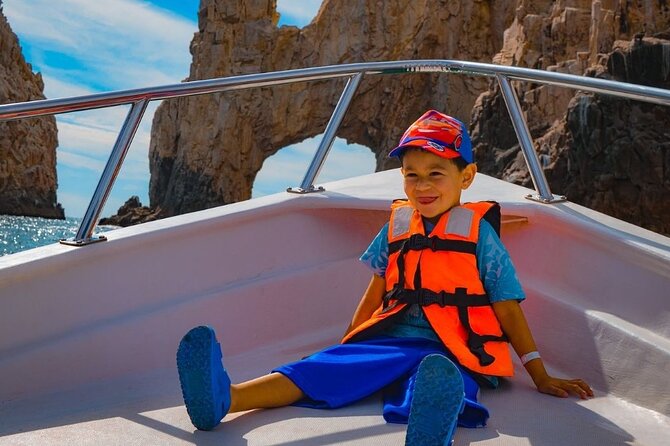 Glass-bottom boat tour to the Arch + beach time - A small boat can feel personal