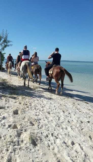 Group horseback ride on Holbox Island, Quintana Roo - Who will enjoy this ride most