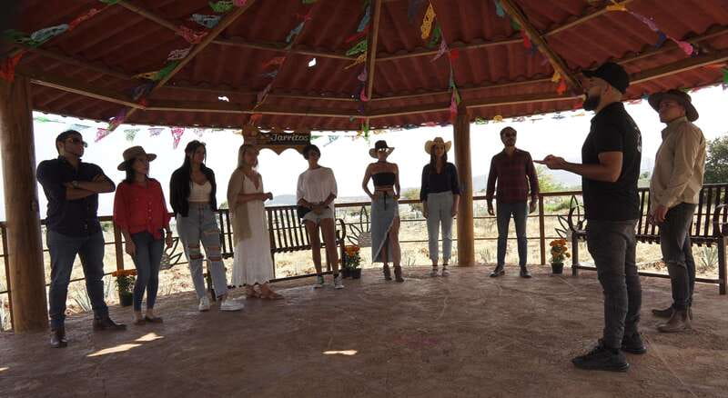 Guadalajara: Premium Tequila Tour with Tastings and Pairings - Meeting the agave near Amatitán