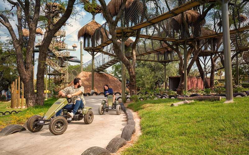 Guadalajara: Selva Magica Park with VIPPass - Comando Training Center: an extra part of the pass