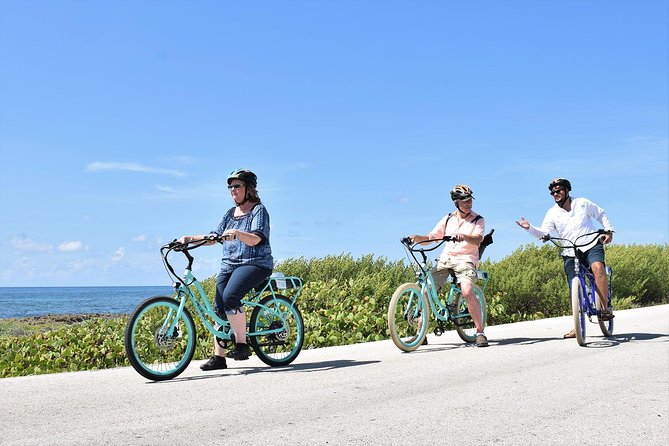 Half-Day Electric Bike Tour of Cozumel's East Side With Lunch - Quiet roads, support vehicles, and group size