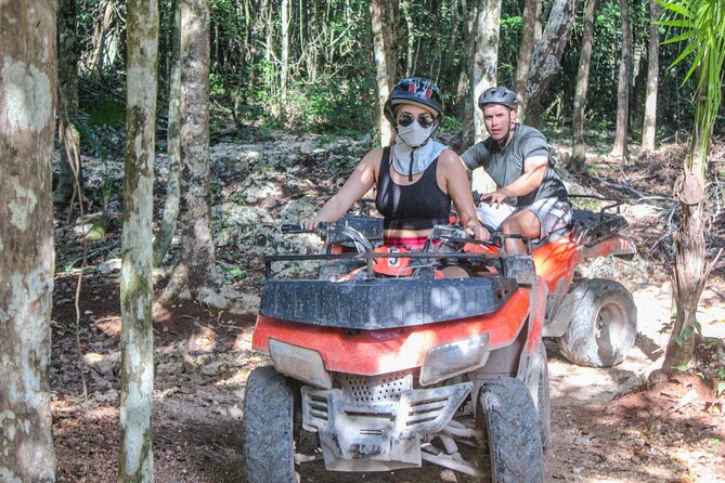 Half Day in Cancun Atvs Ziplines and Cenote Park - Snacks are simple but useful