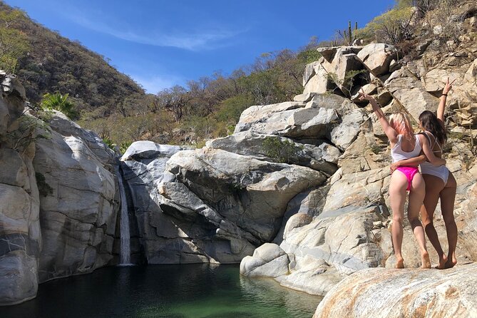 Hidden Waterfalls Hiking Adventure - The ranch entrance and the family-run restaurant