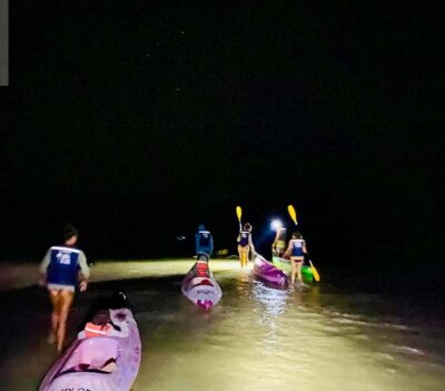 Holbox: Bioluminescence by Kayak and Stargazing.