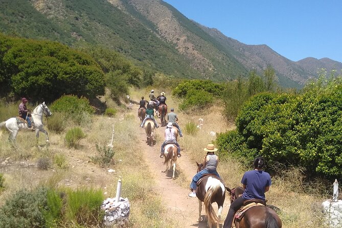 Horseback Mountain Trail Ride - Leaving Ensenada for the hills