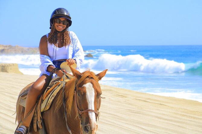 Horseback Riding Beach and Desert in Cabo - Helmets, Phones, and the Cost of Photos