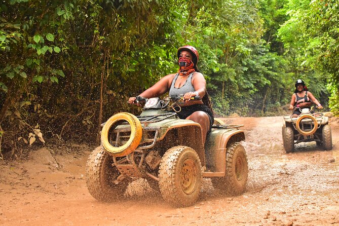 Horseback Riding plus ATV, Cenote, Ziplines, and Lunch - A very gentle horseback ride for beginners