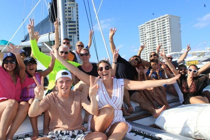 Isla Mujeres Catamaran Tour from Cancun with Snorkel and Open Bar - Sailing Out on a Social Catamaran