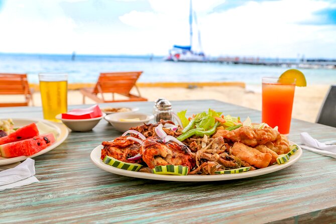 Isla Mujeres Catamaran Tour with Open Bar, Lunch and Snorkeling - Downtown Isla Mujeres and the short island visit