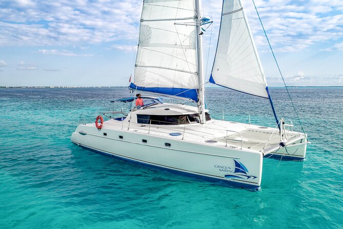Isla Mujeres Catamaran Tour with Open Bar, Lunch and Snorkeling - Marina Sailaway and the morning check-in