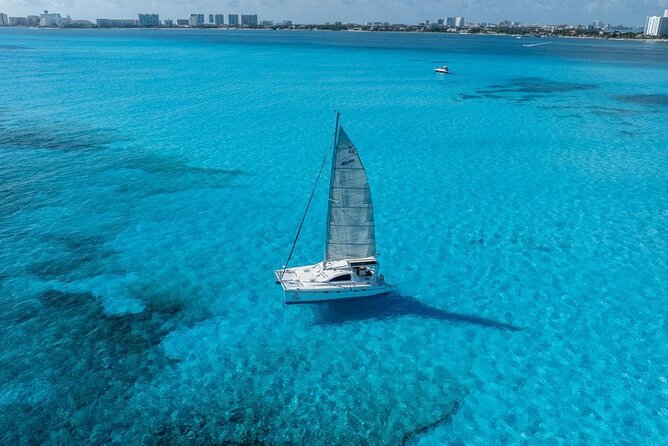 Isla Mujeres Day Tour with Catamaran, Snorkeling & Beach Club - Leaving Cancun from Marina Las Perlas