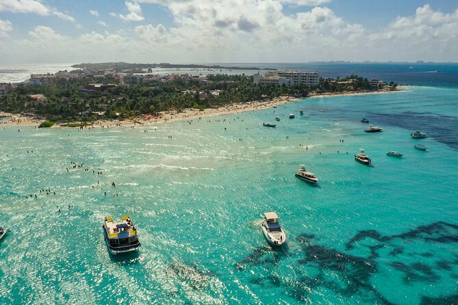Isla Mujeres Island and Snorkeling Tour - Punta Sam reef: beautiful water, demanding conditions