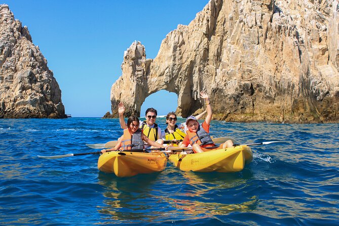 Kayak Expedition to the Arch of Cabo San Lucas, Lovers Beach & Snorkel - Reaching El Arco and the sea lion rocks